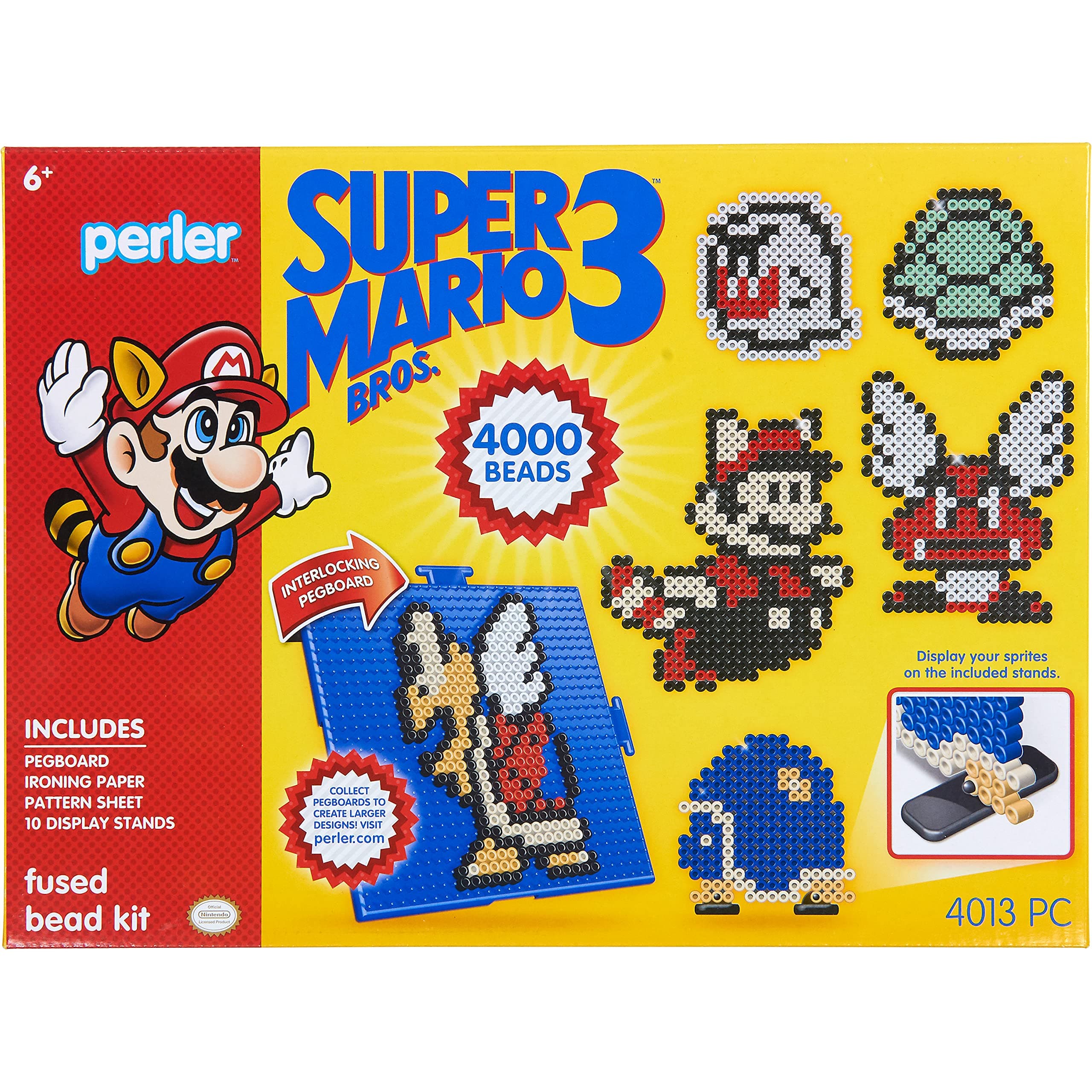 Beads Super Mario Crafts Mega Activity Kit, 4013 pcs