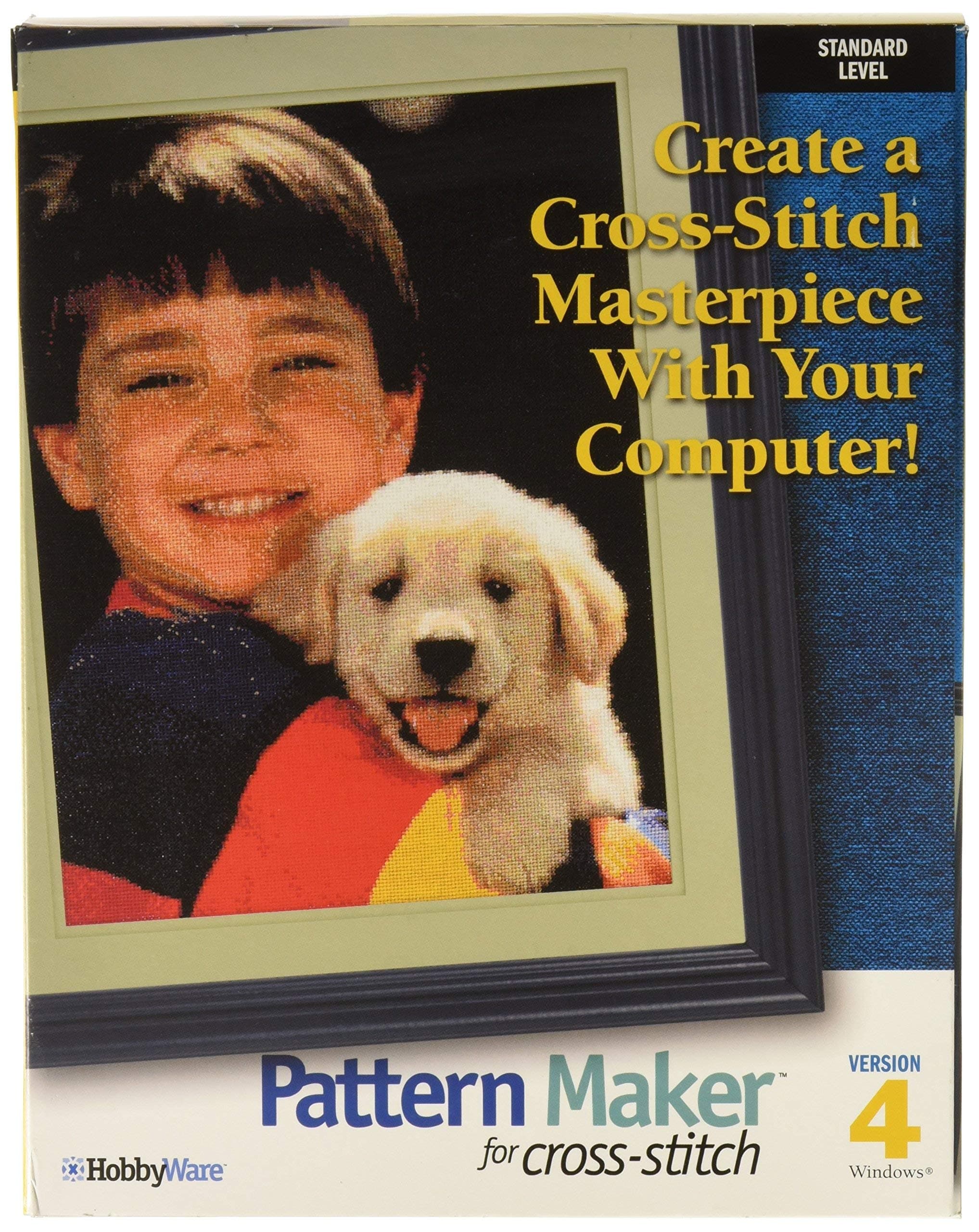 Pattern Maker Cross Stitch Software Standard, Version 4.0
