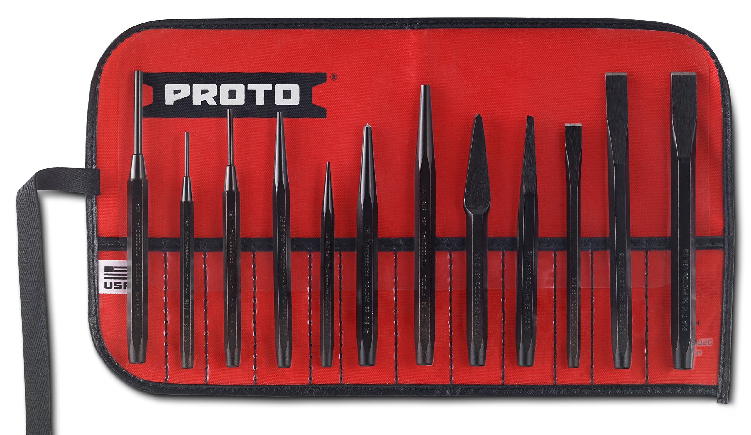12 Piece Punch Chisel Set