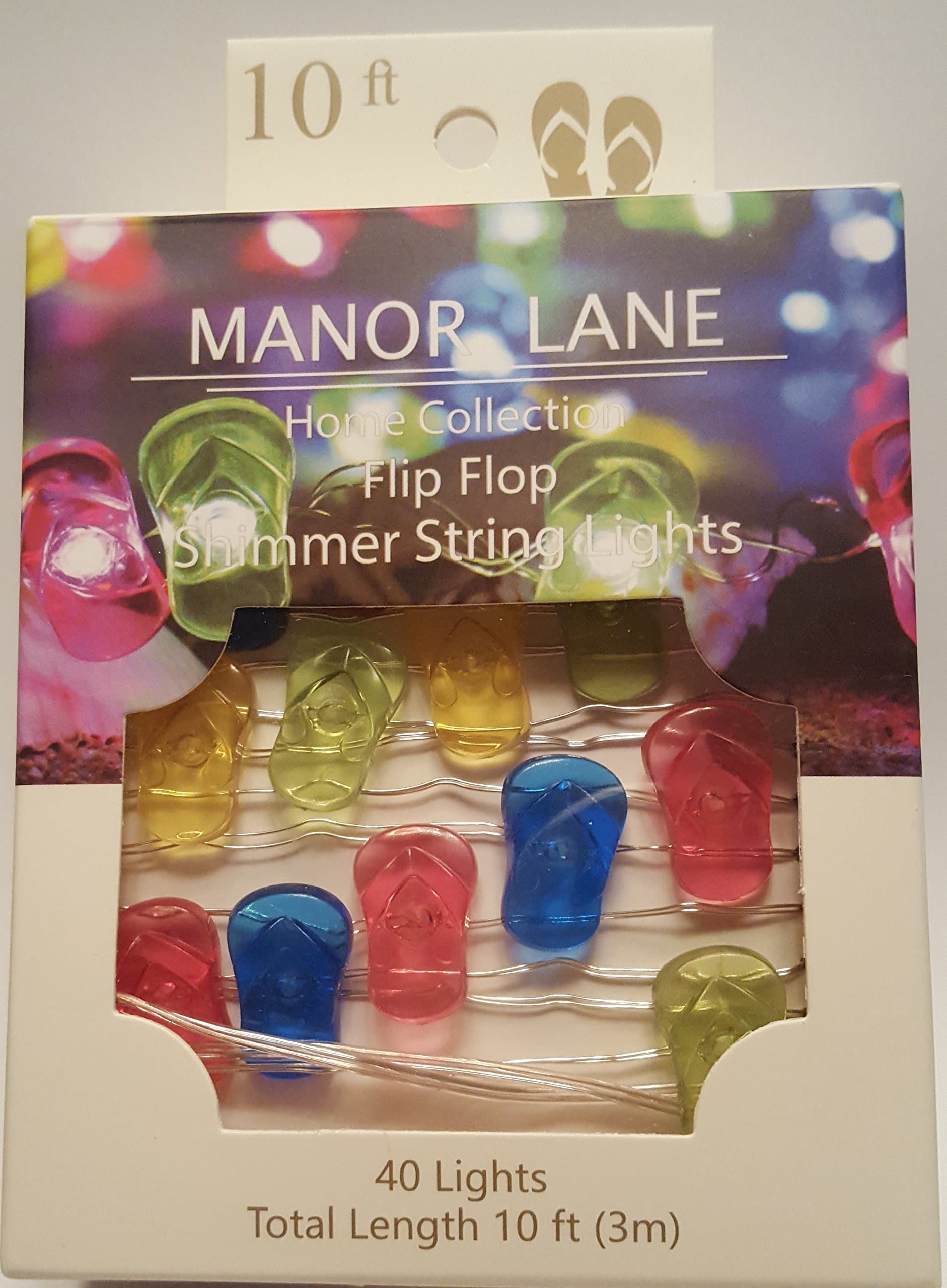 Home Collection Flip Flop Shimmer String Lights