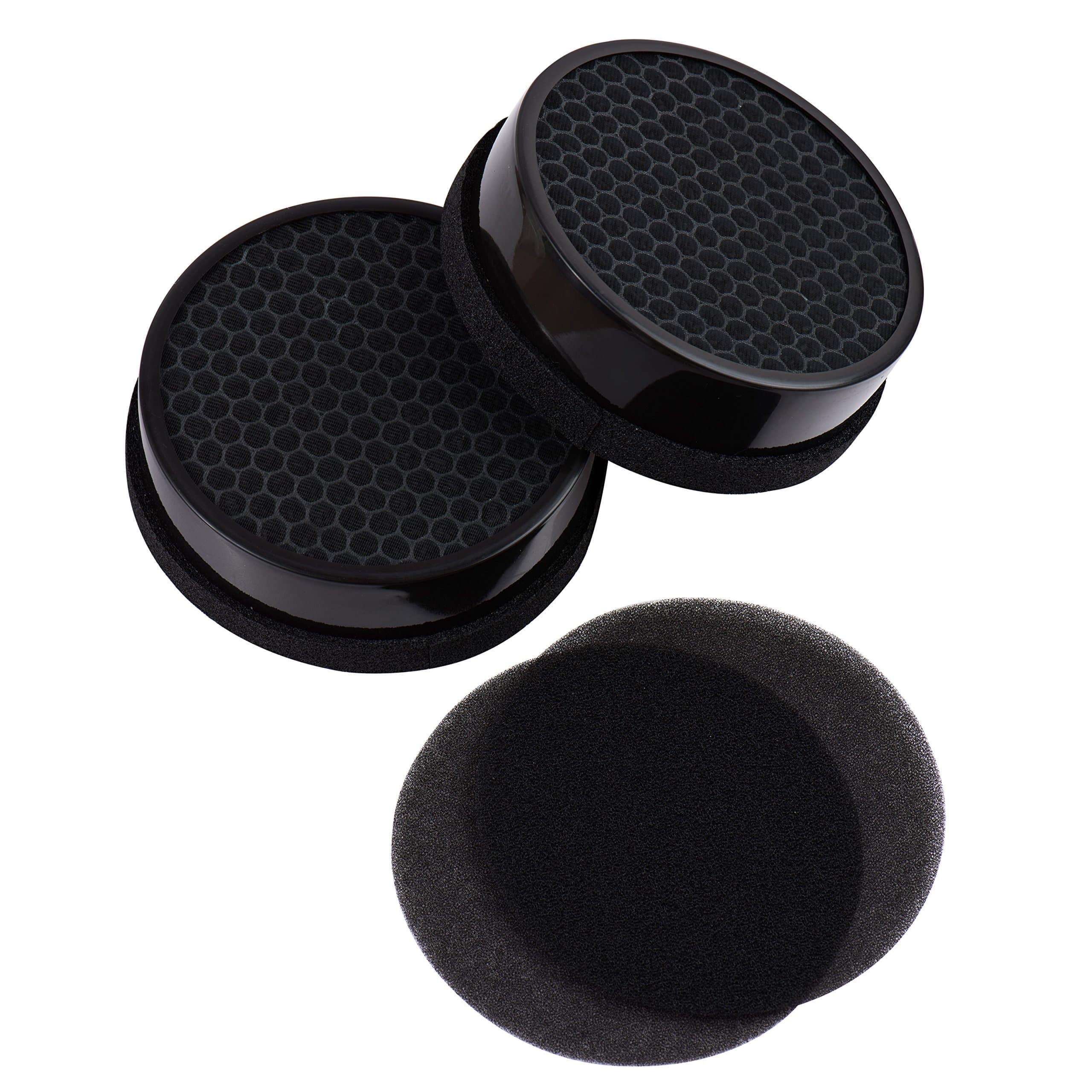 Flintar 3-in-1 Replacement Filter, Compatible with GBlife and CISNO Home Air Purifier KJ65F-A1, and TCL Home Air Purifier KJ65F-A2, 2-Pack