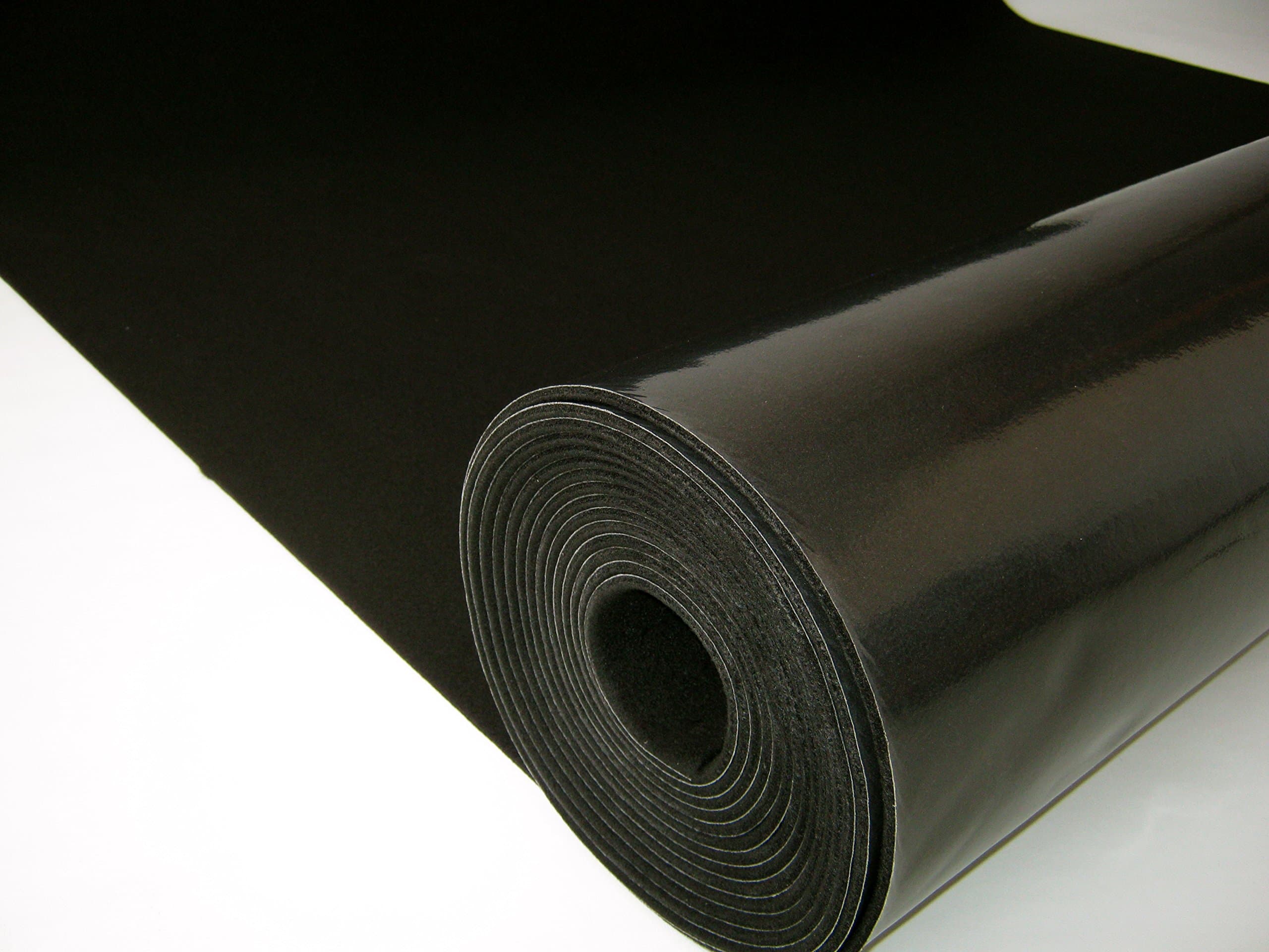 MuteX Soundproof Material (Black, 75 sqft, 5'x15')