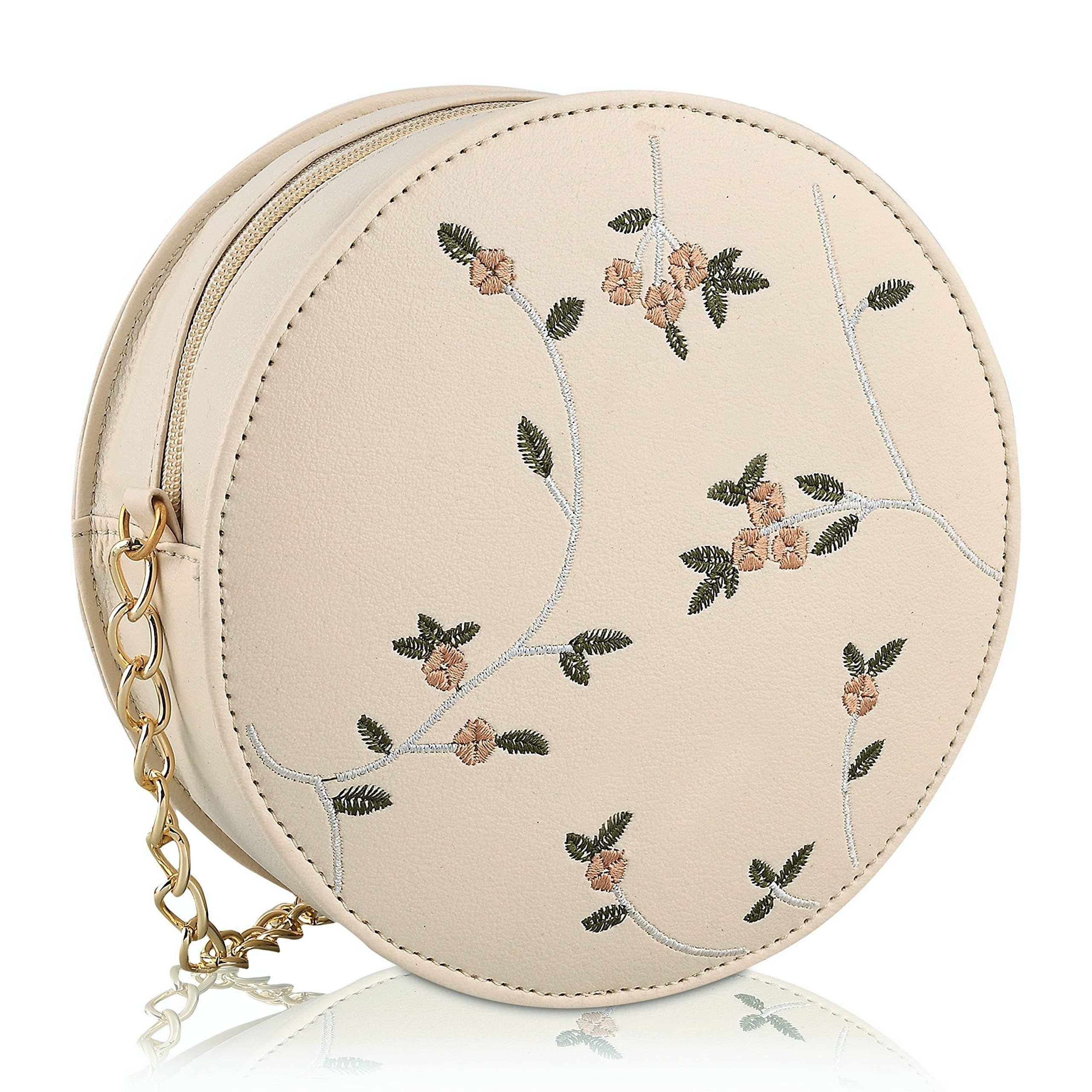 ADISAWomen's Sling Bag (Off White)