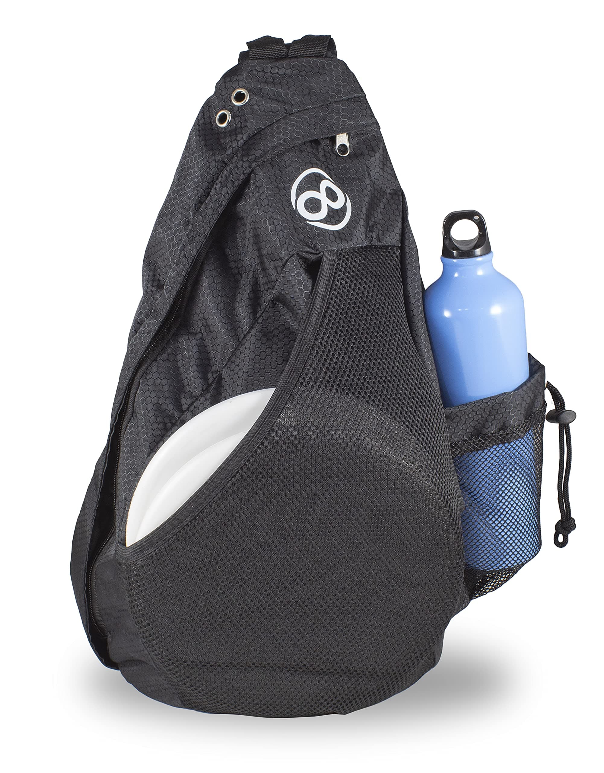 Infinite Discs Slinger Bag (Black)
