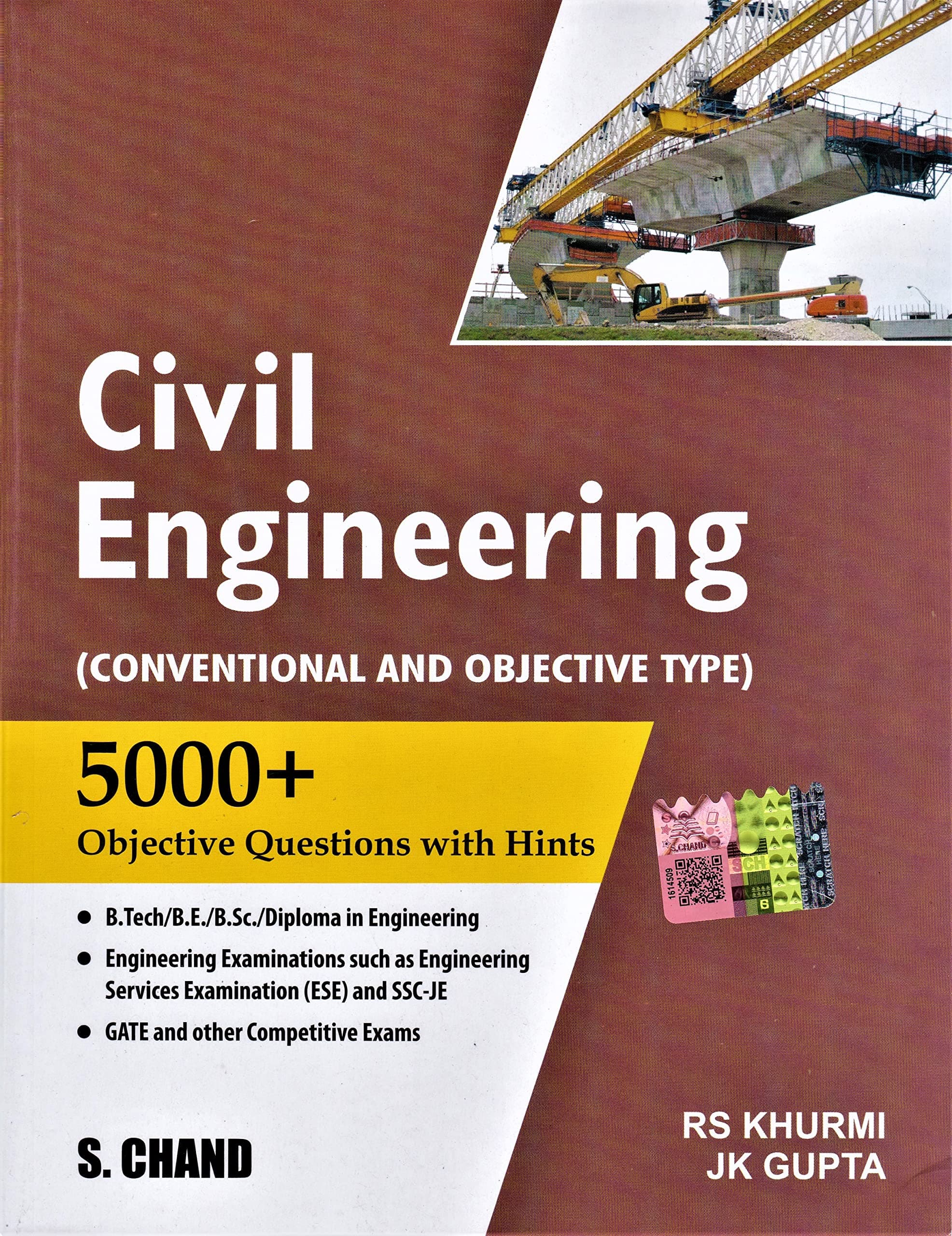 CIVIL ENGINEERING: CONVENTIONAL AND OBJECTIVE TYPE
