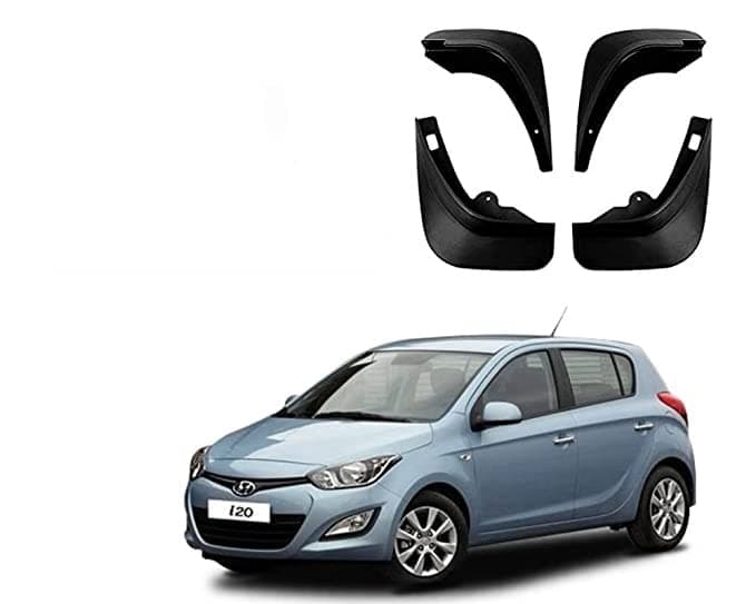 Tech Ginne Car Mudflaps Splash Guards Mudguards Suitable for Old i20
