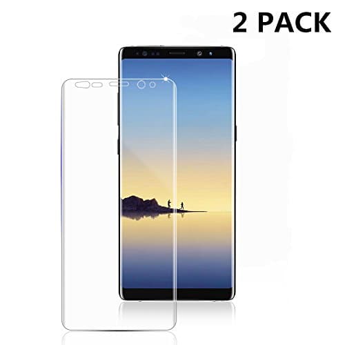 Fleave Samsung Galaxy Note 8 Screen Protector, 2 Pack Thin HD Clear Full Coverage Anti Scratch Case Friendly Soft Film for Samsung Galaxy Note 8