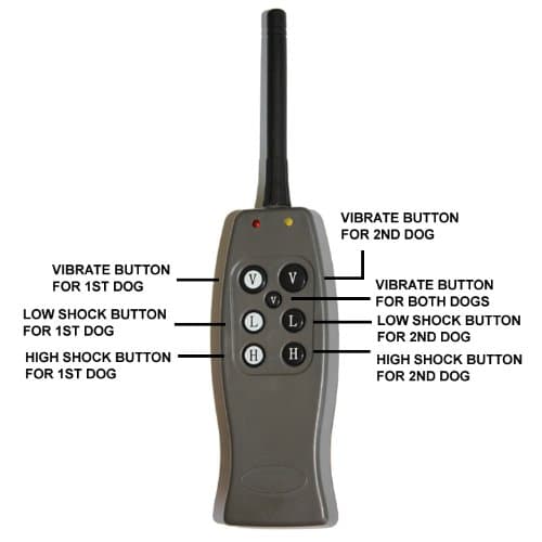 New Generation Remote 2 Dog Training Shock Collar for Small, Medium and Large Dogs