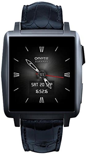 Omate X Smart Watch for iPhone and Android - Anthracite