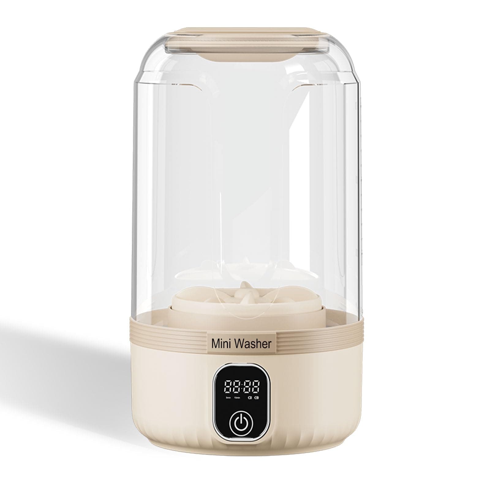 Portable Washing Machine,Wireless Mini Washer Deeply Cleans Small Laundry Items, Socks, Underwear, Baby Clothes,Small Washer Is Suitable for Solo Living, Apartments, Hotels, Travel, And Camping