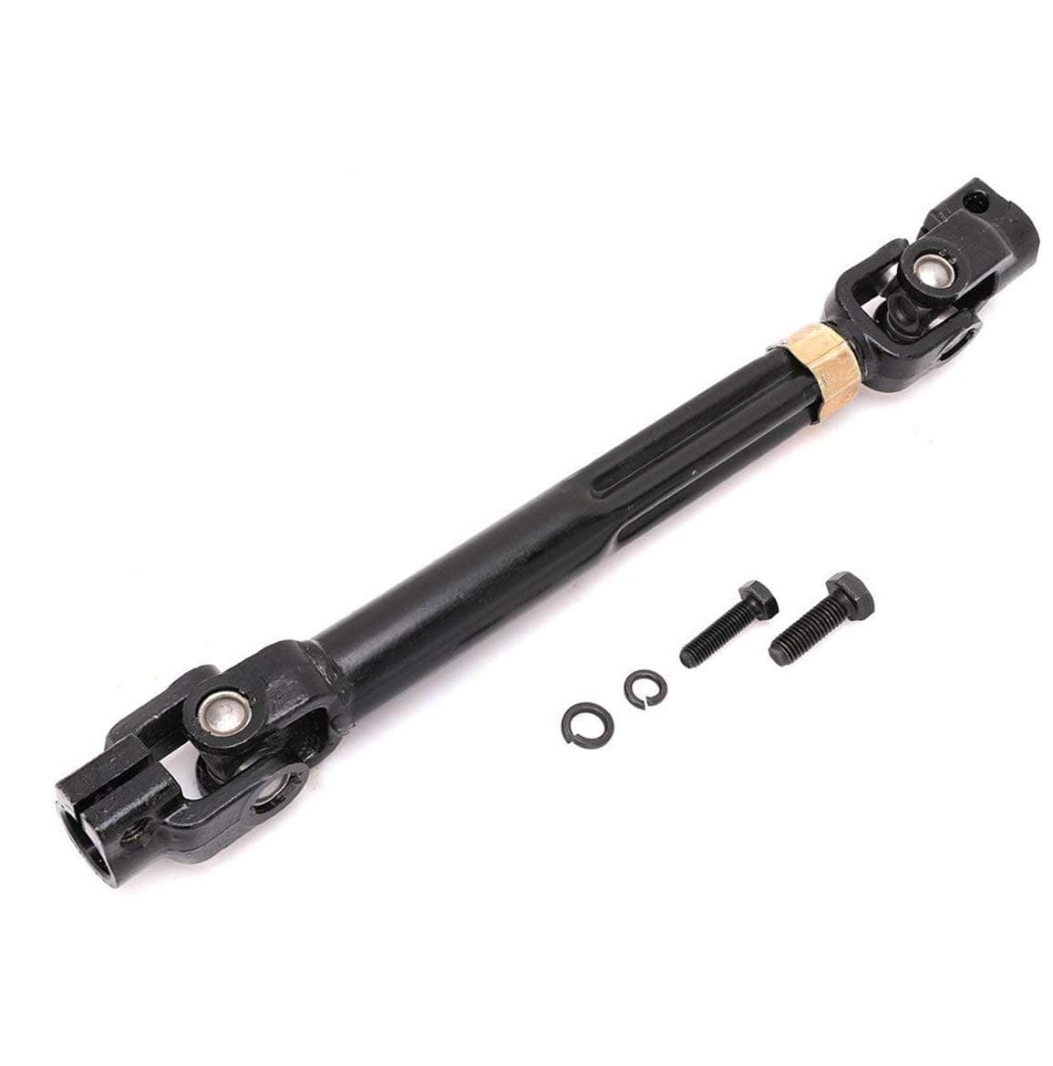 Lower Intermediate Steering Column Shaft Assembly Rag Universal U Joint Coupling for 2004-2008 Ford F150 2006-2008 Lincoln Mark LT Replaces OM# 8L3Z-3B676-B, 8L3Z3B676B