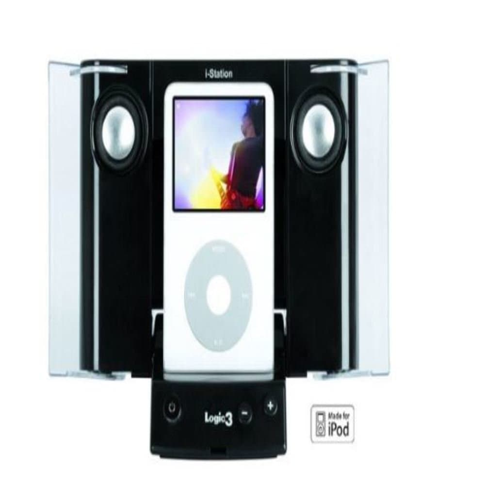 Logic3 iStation3 iPod Speaker System (Black)