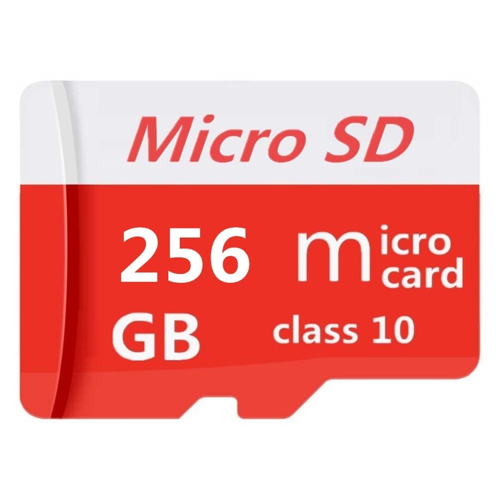Micro SD SDXC Card 256GB High Speed Class 10 Memory Micro SD Card with SD Adapter