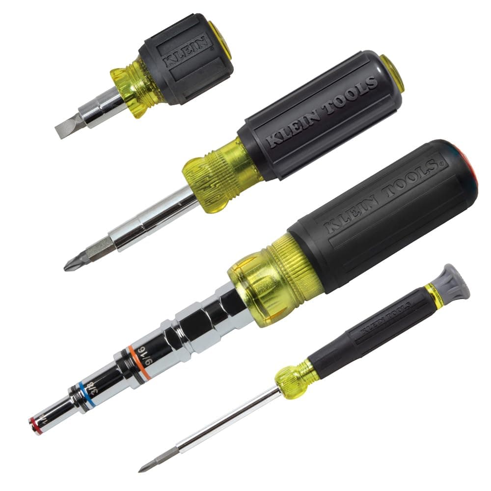 Klein Tools 80019 Tool Set, Multi-Bit Screwdriver and Nut Driver Tool Kit, 30...