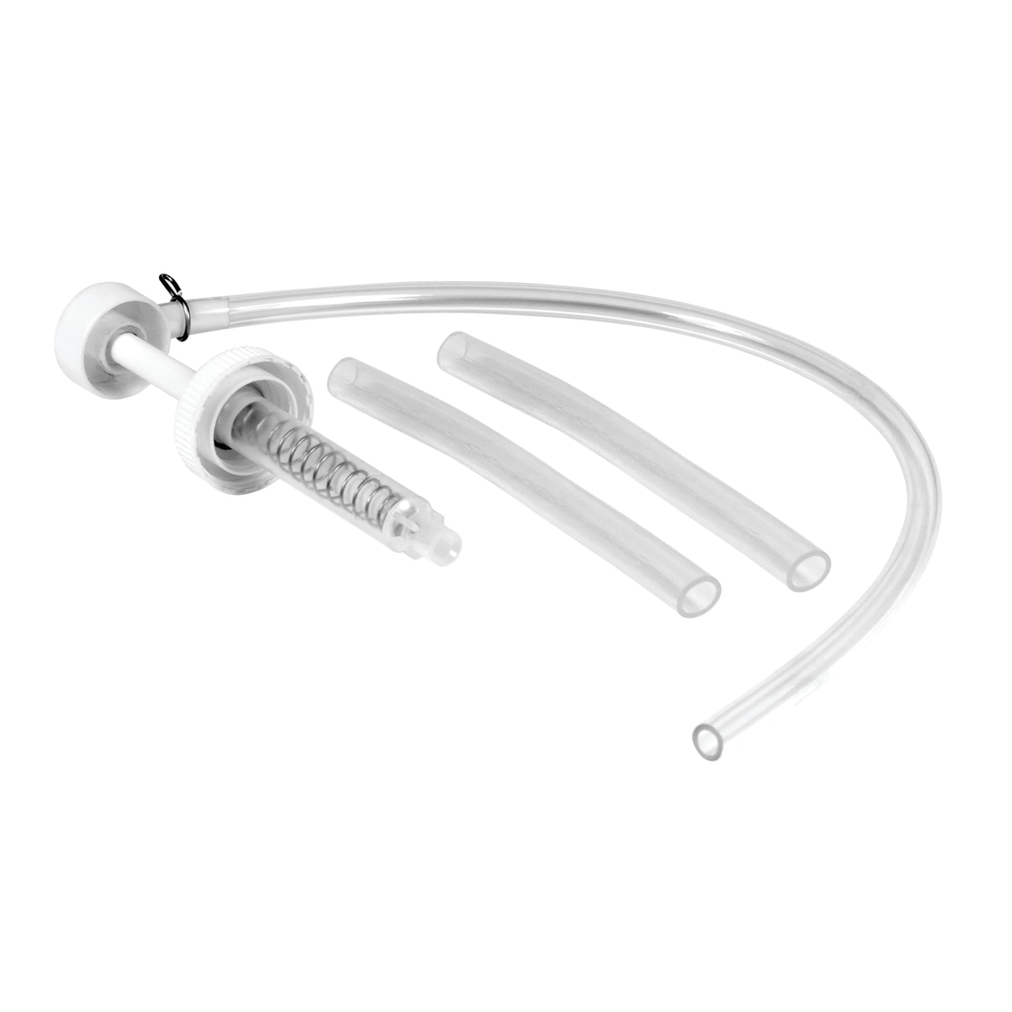 Performance Tool W1140 - Double Threaded Cap for Easy Lubricant Transfer from Standard and Wide Mouth Gallon Containers with 17-Inch Hose