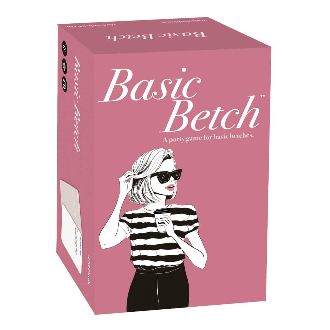 Fitz Games: Basic Betch, A Party Game for Basic Betchs, Perfect for a Girls Night Card Game, Bachelorette Party Games, 350 Bubbly Cards