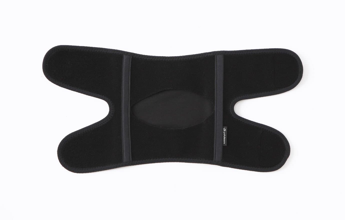 Phiten Knee Support Wrap, Black, Large
