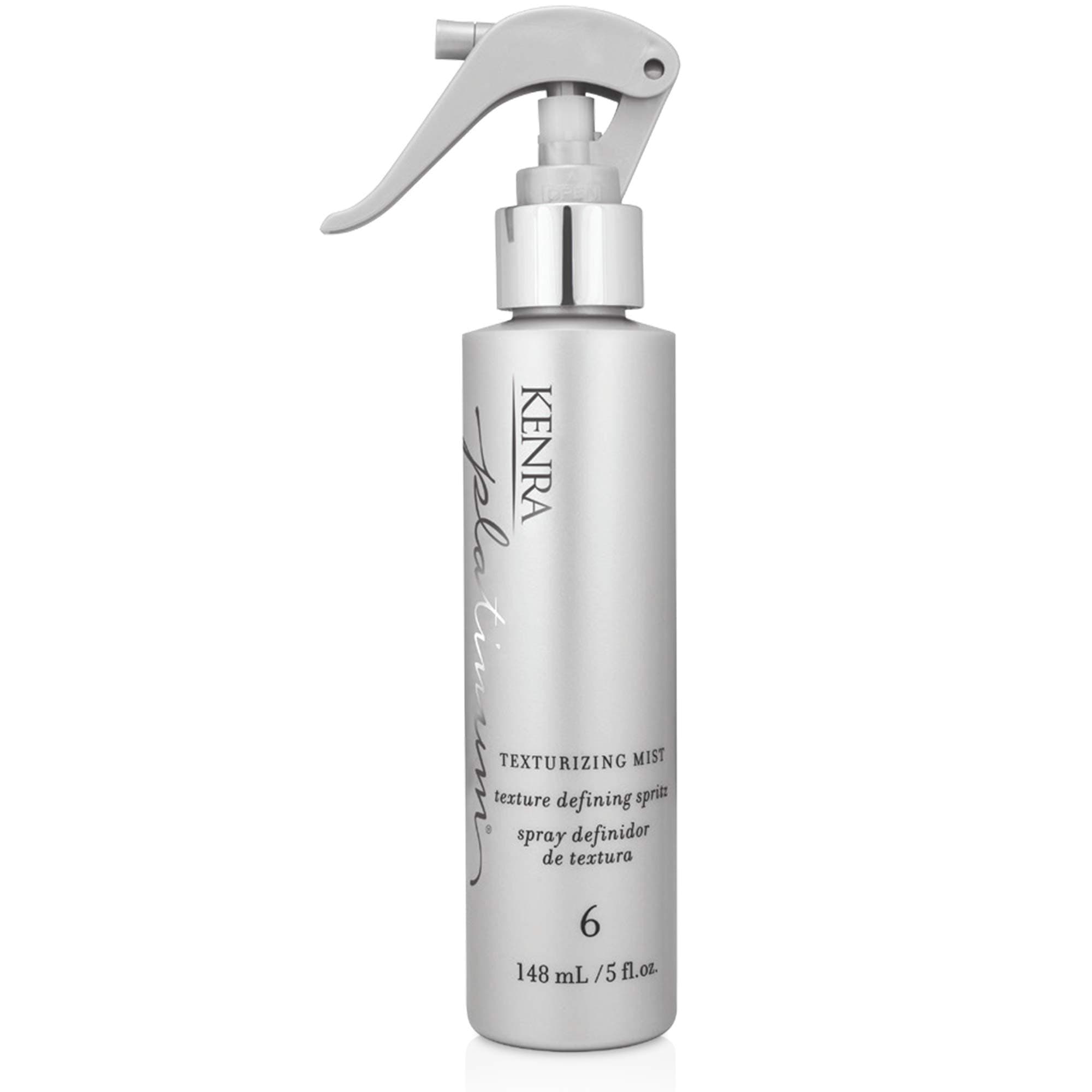 Kenra Platinum Texturizing Mist 6 | Texture Defining Spray | Defines Texture & Boosts Fullness | Protects Against Humidity Up To 24 Hours | Flake-Free & Non-Drying | All Hair Types