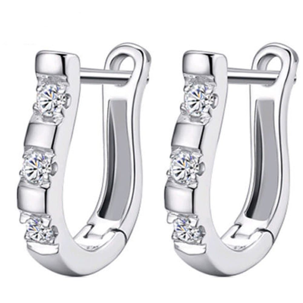 925 Style New Arrival Classic Design Solid Silver Earrings