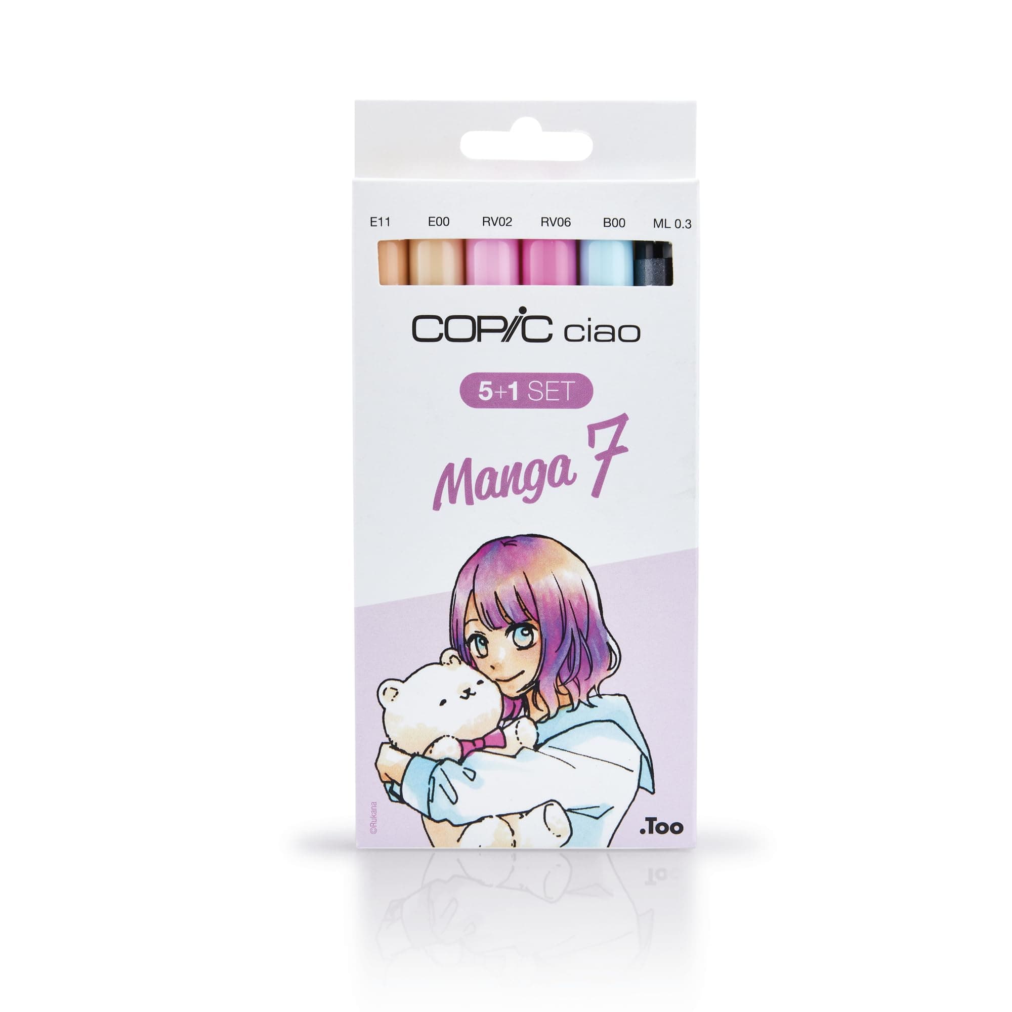 COPIC ciao Set 5+1 Manga 7