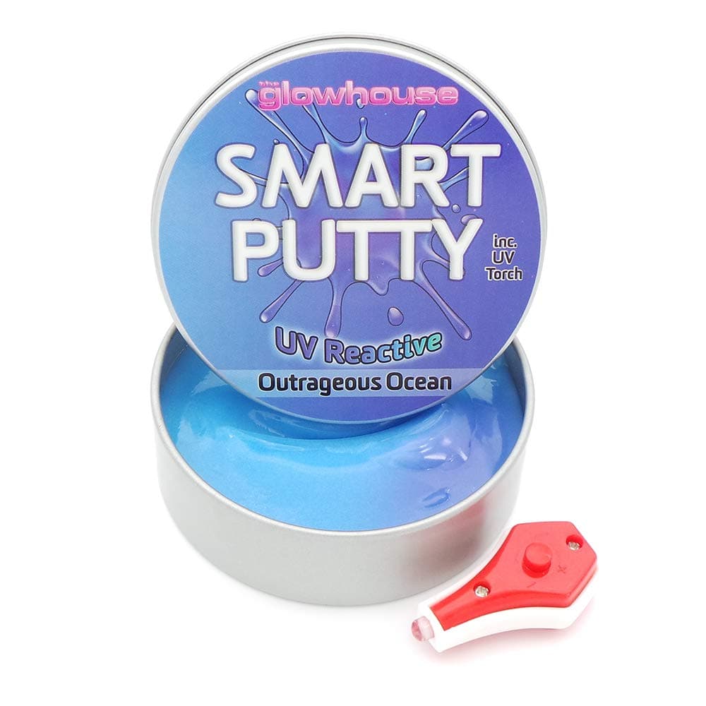 Colour Changing Smart Putty UV Reactive (Outrageous Ocean)