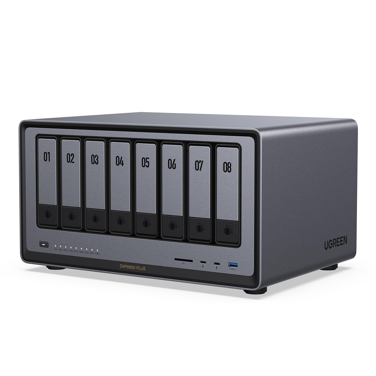UGREEN NASync DXP8800 Plus 8-Bay Desktop NAS (Diskless)