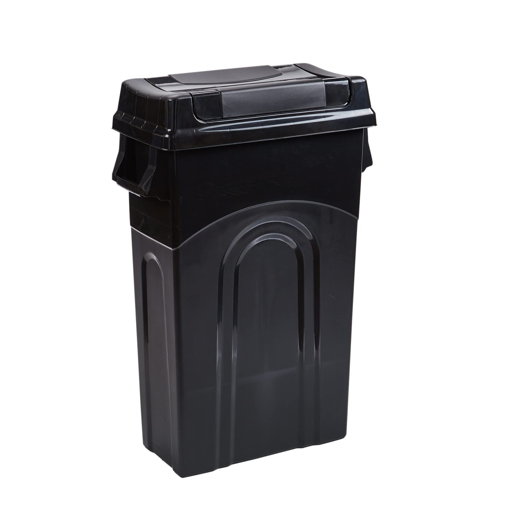 23 Gallon Highboy Wastebasket with Lid