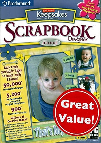 Creating Keepsakes Scrapbook Designer 2.0 Deluxe