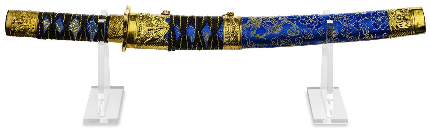 Better Display Cases Clear Acrylic Horizontal Table Top Sword Display Stand (A091-SS-TT)