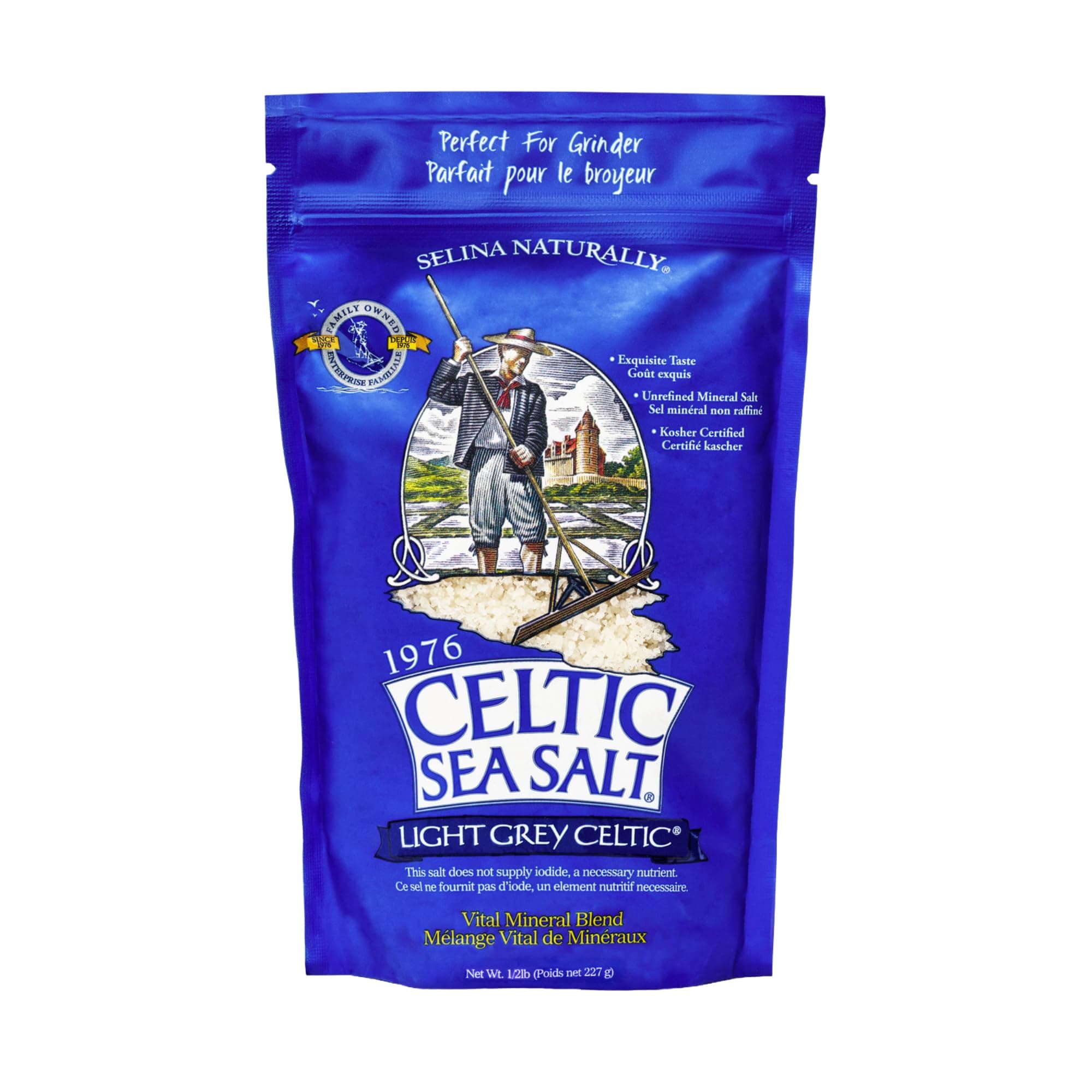 Celtic Sea Salt Light Grey Celtic 1 Lb