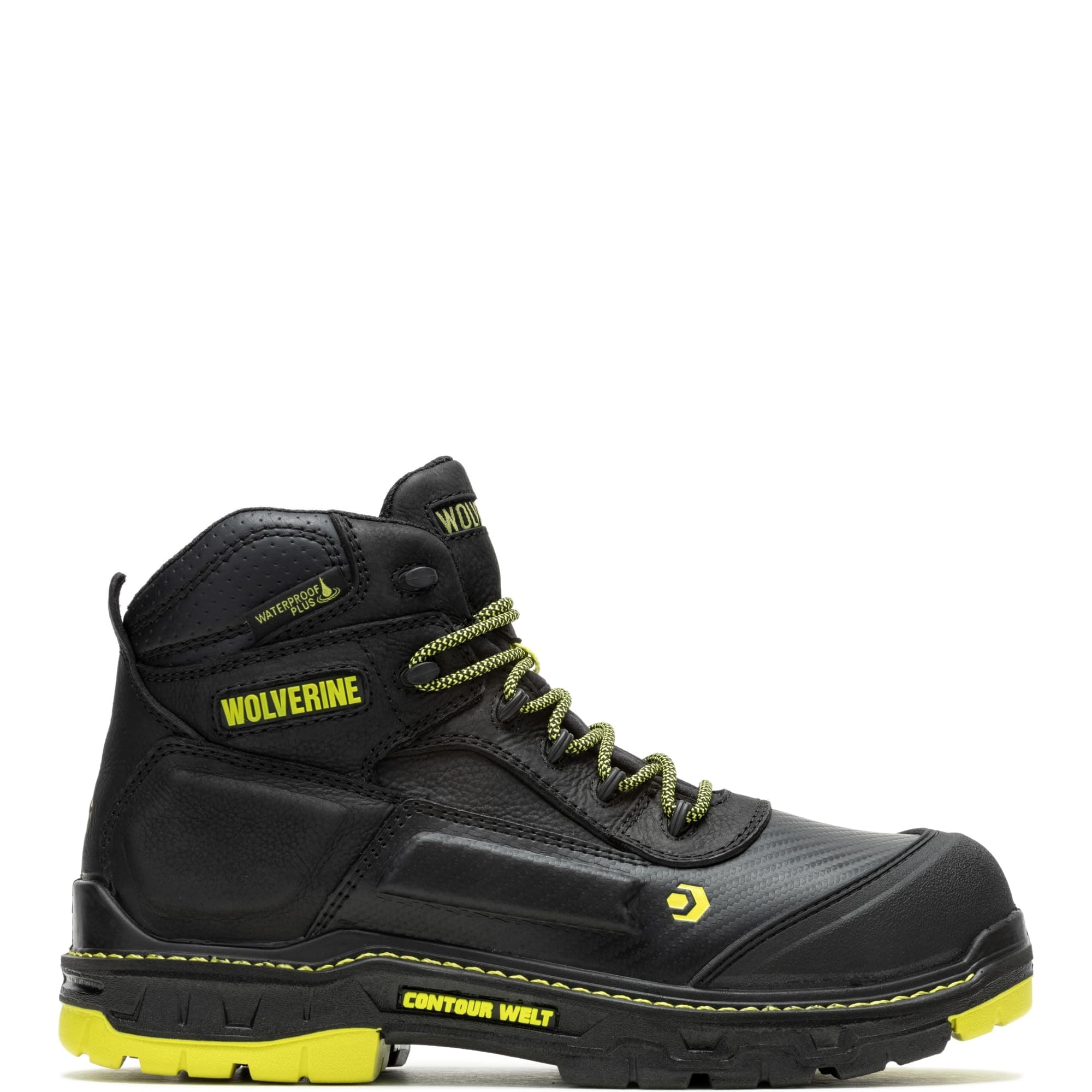Wolverine Men's Overpass 6" Mid Composite Toe Waterproof Work Boot