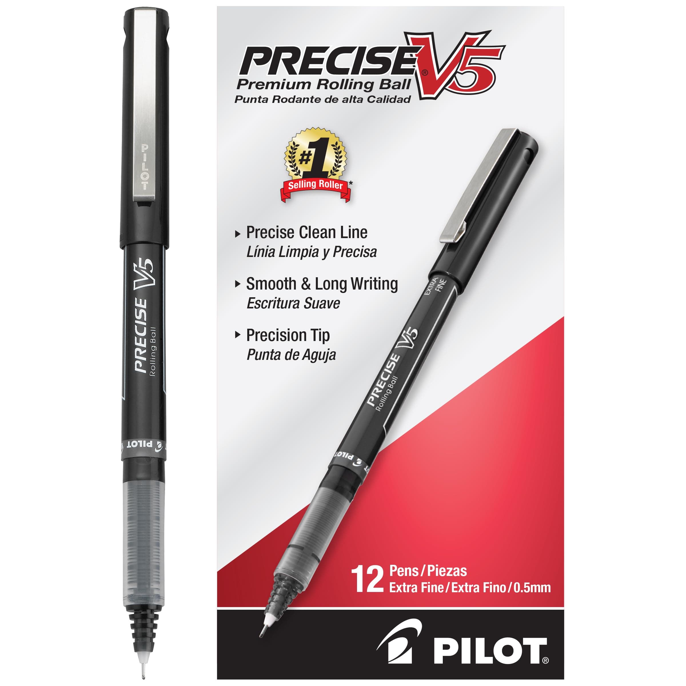 Pilot Precise V5 Stick Rollerball Pen Dozen Box