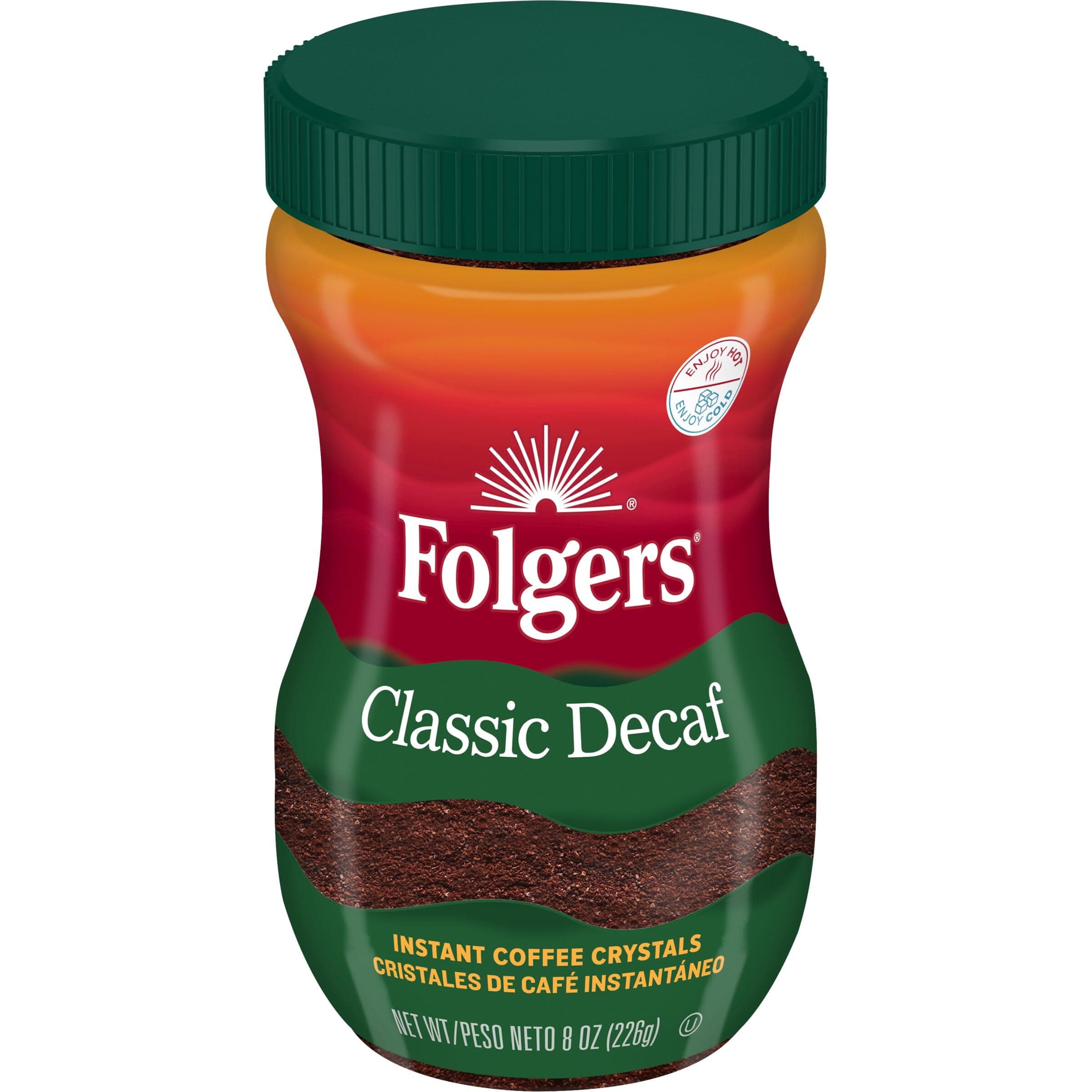 Instant Decaf Coffee, 8 oz