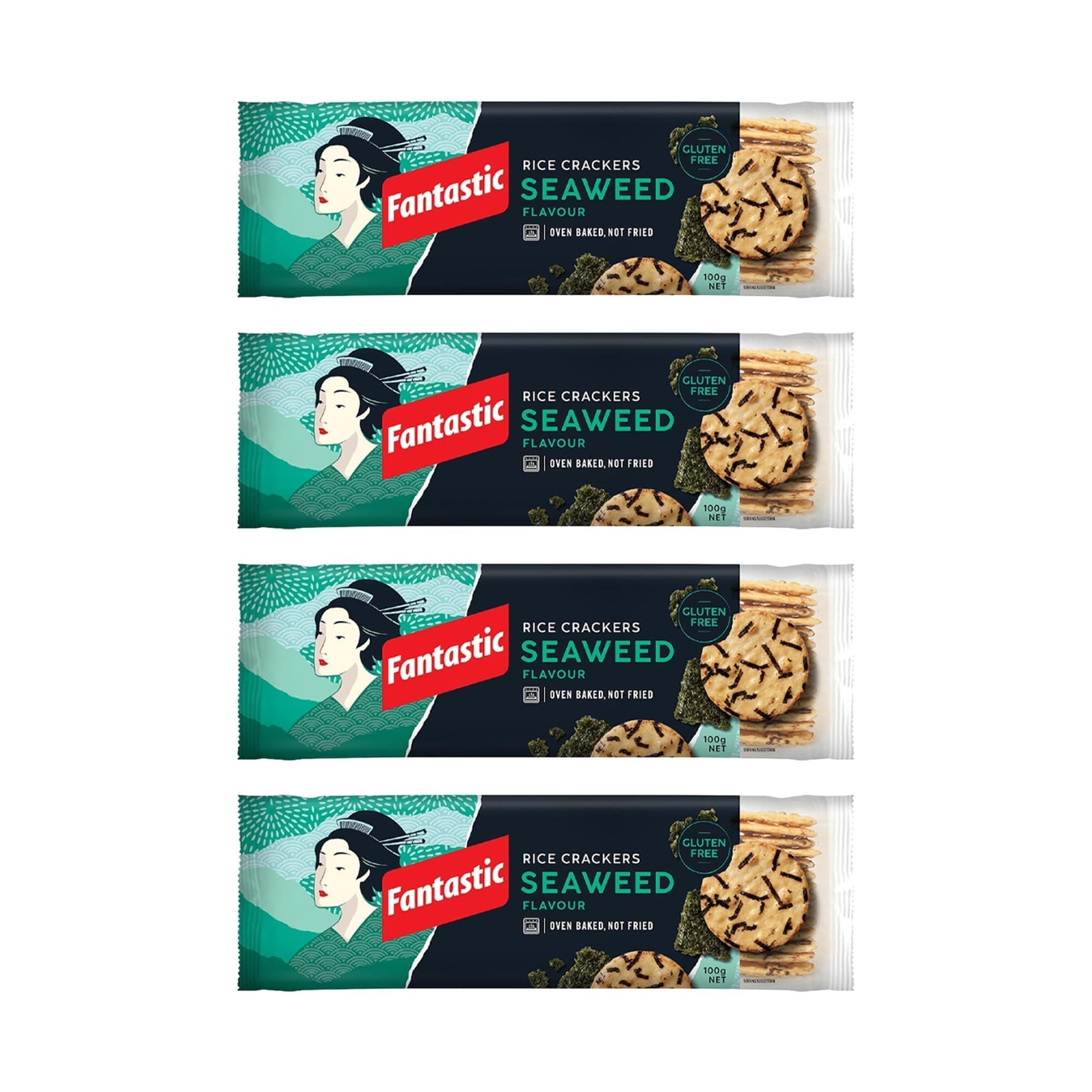 Fantastic Rice Cracker Seaweed 100 gm