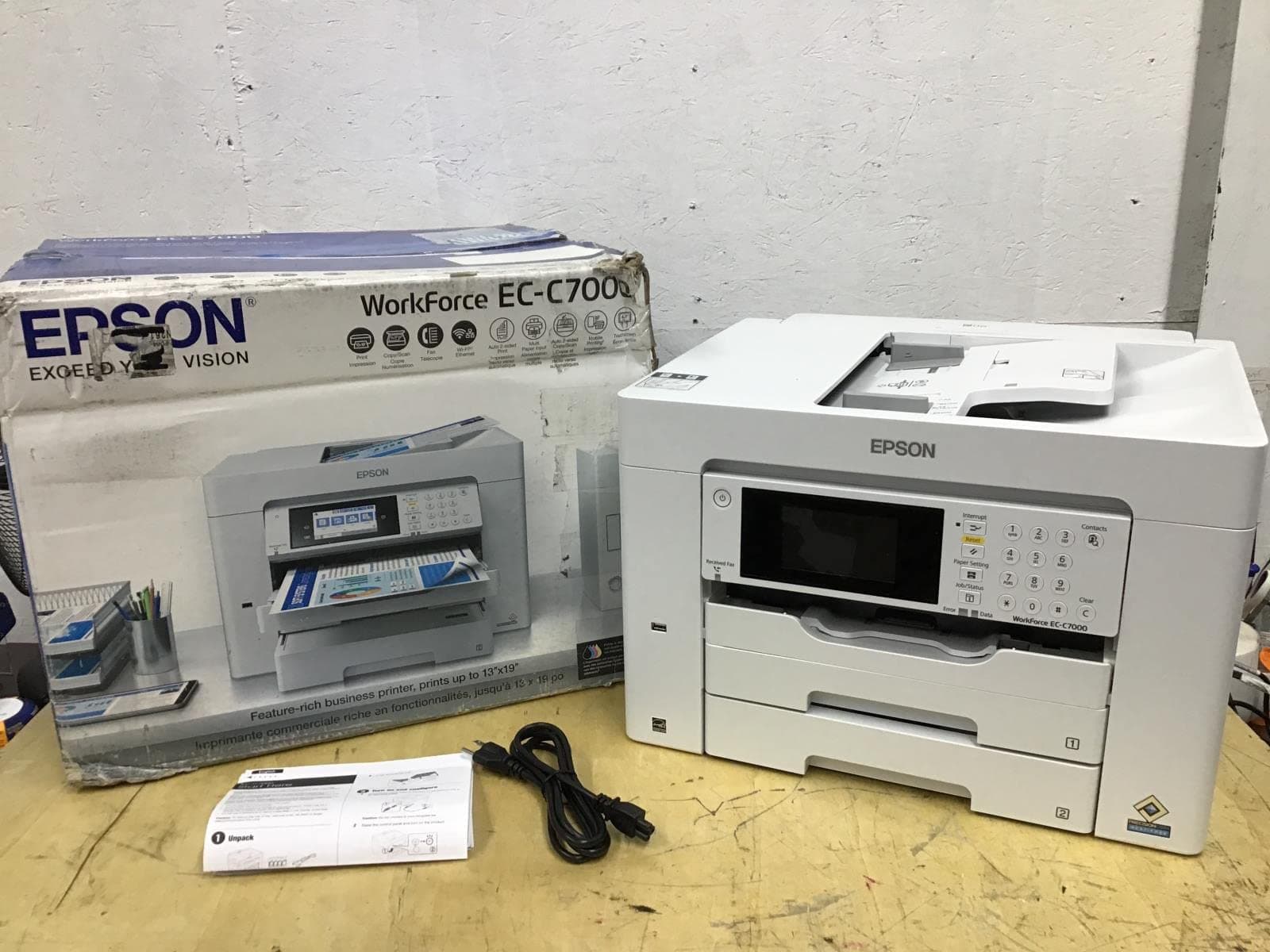 WORKFORCE EC-C7000 COLOR MFP PRINTER