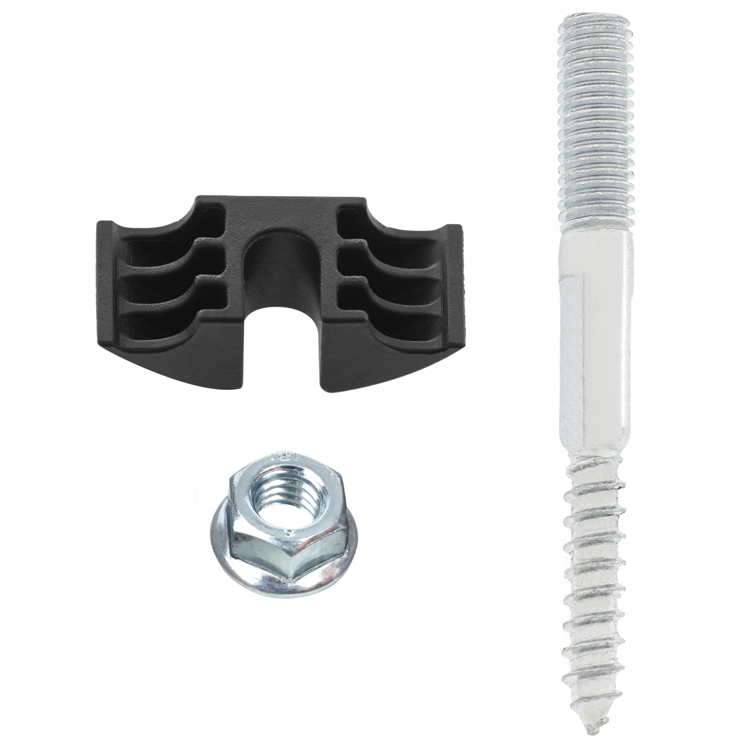 MALM Headboard Bed Frame Parts Combo Pack (Replacement for IKEA Part #122998 + 114254 + 114334) (Pack of 4)