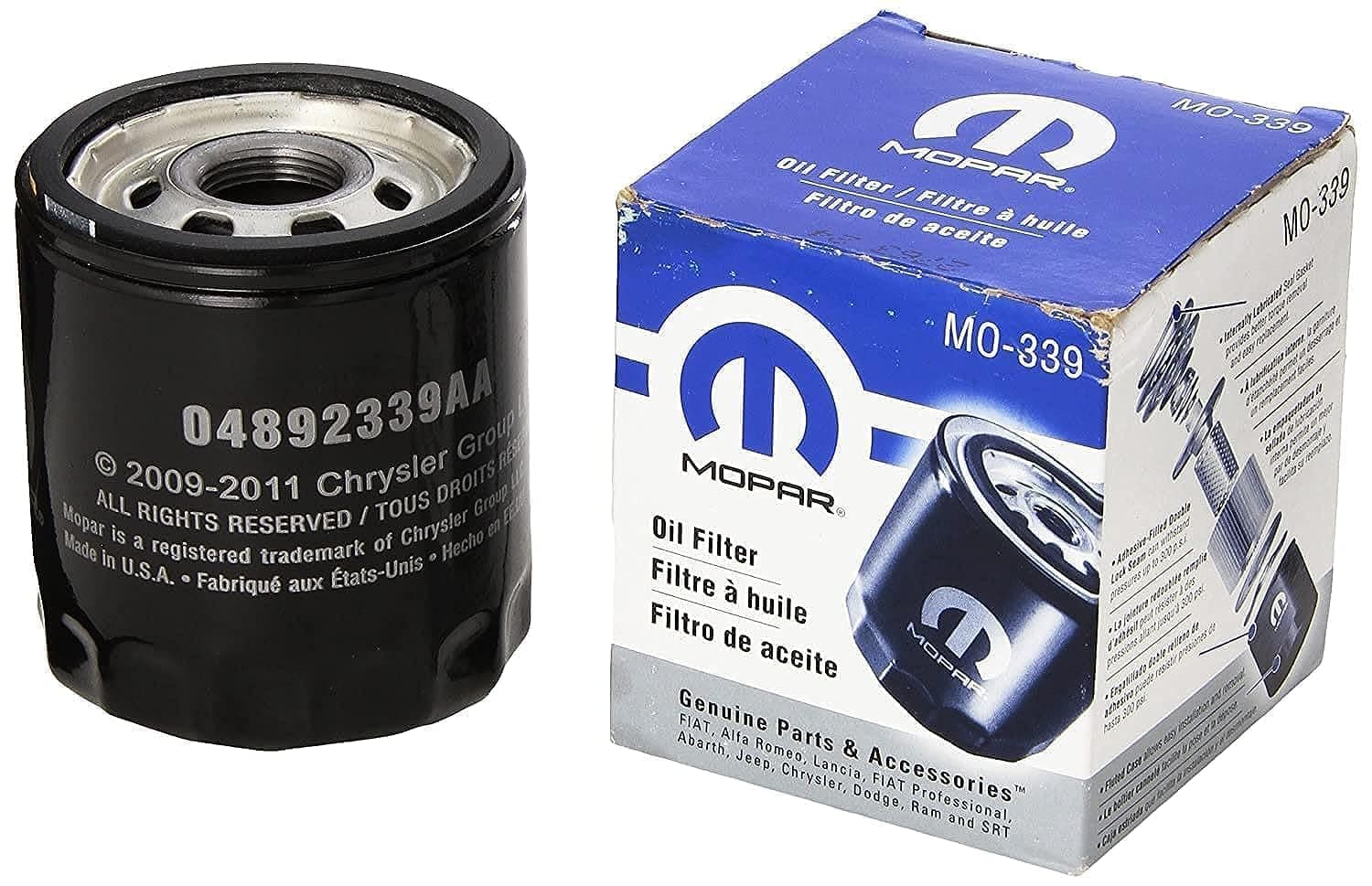 Chrysler Genuine (4892339AB) Engine Oil Filter