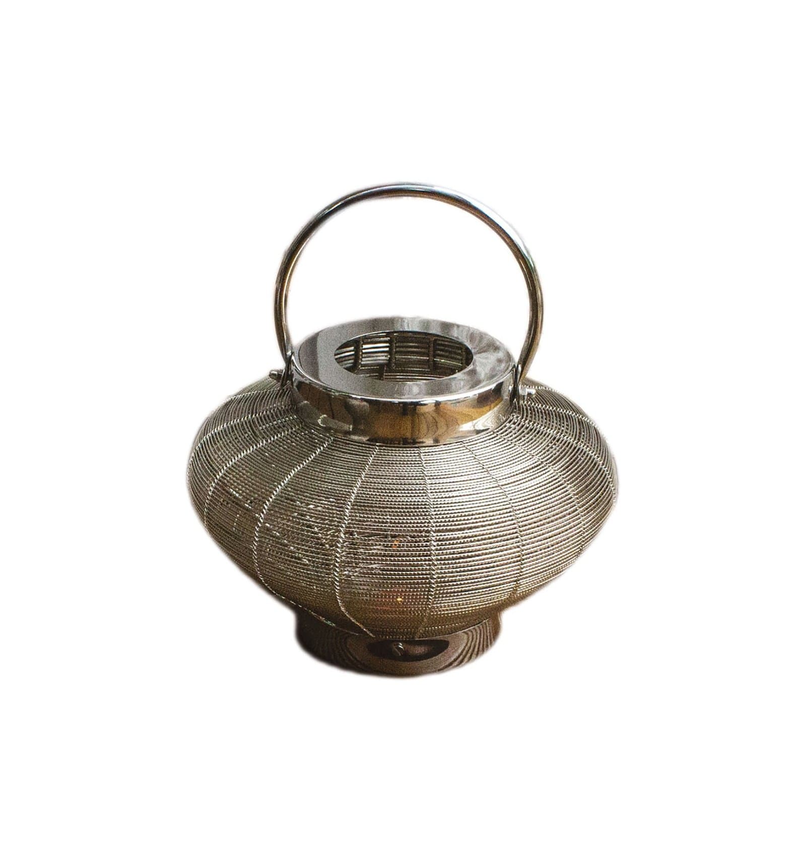 Kent collection Wire Mesh Candle Lantern