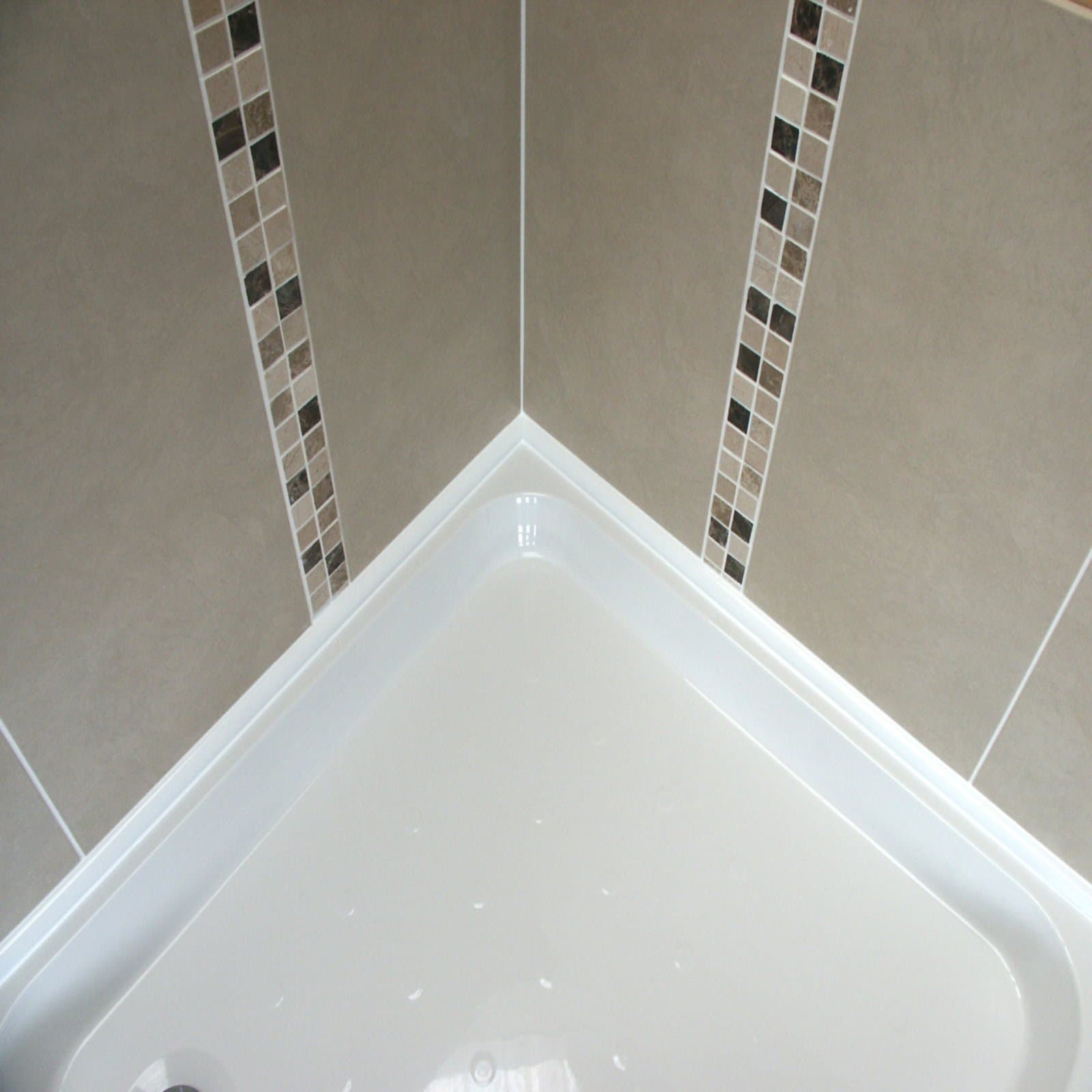 Byretech Showerseal Ultra 10 Rectangular SSWK02 (Mould Free, Rectangular Shower Trays)