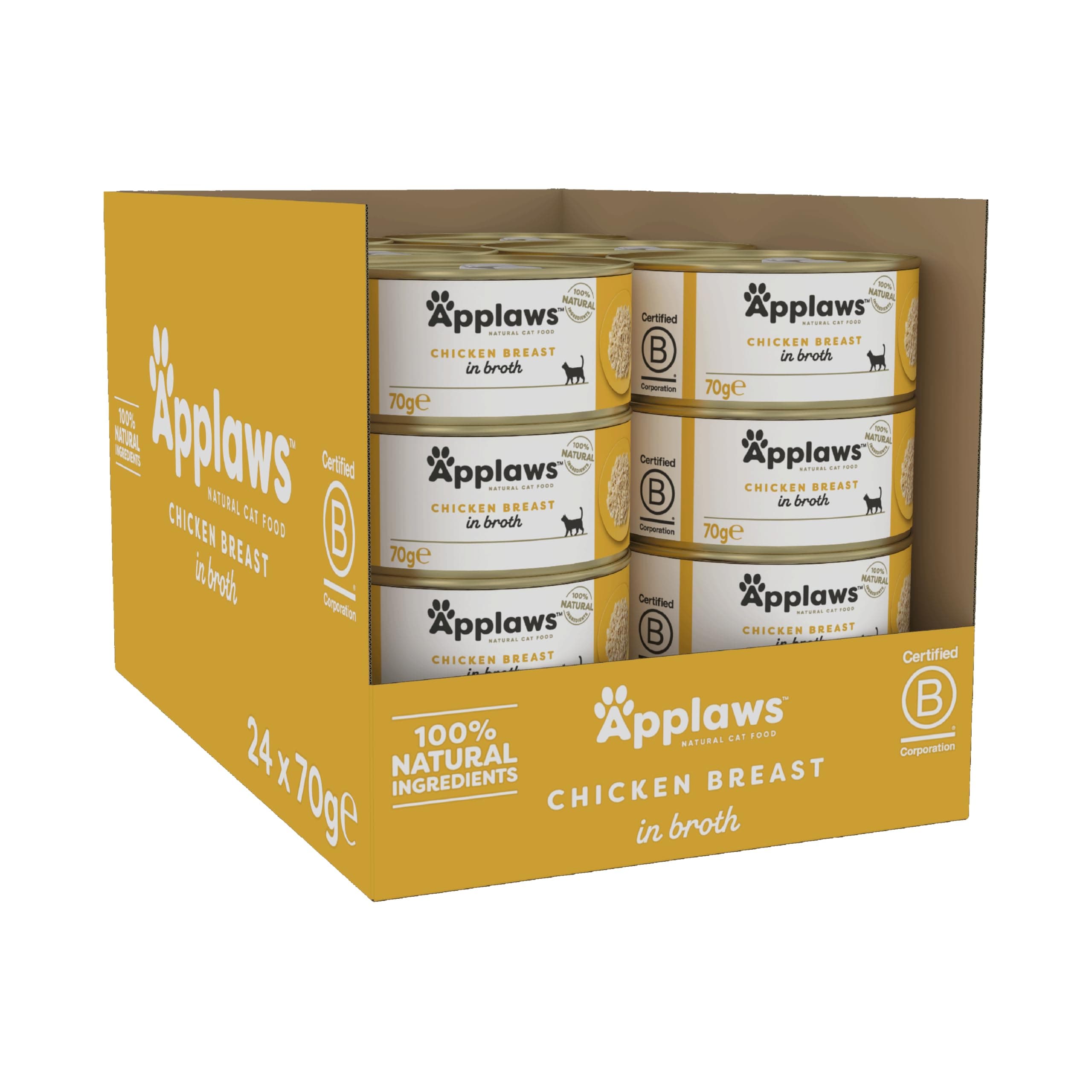 Chicken Breast, Dose, 24er Pack (24 x 70 g)