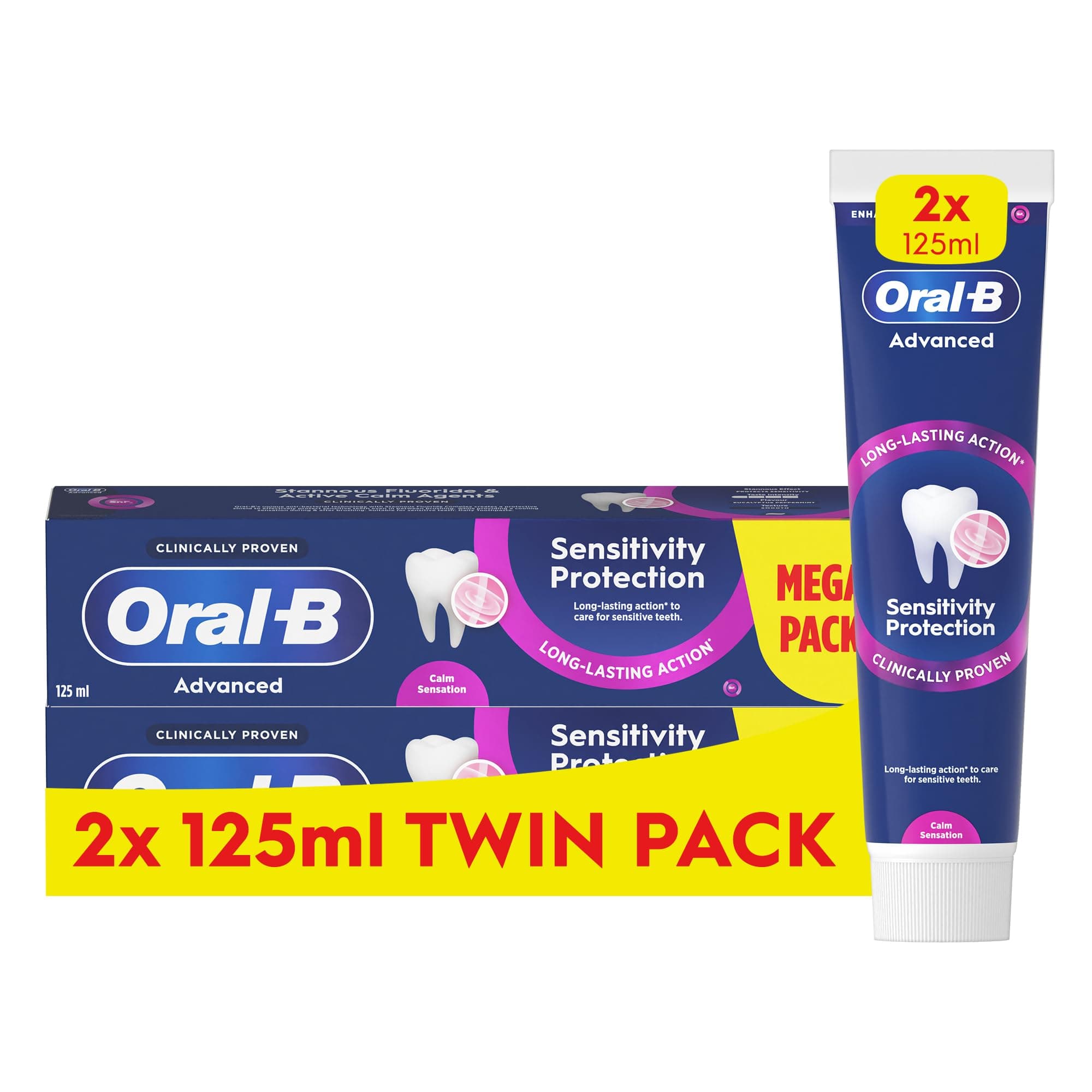Advanced Sensitivity Protection Toothpaste 2 x 125 ml Twin Pack
