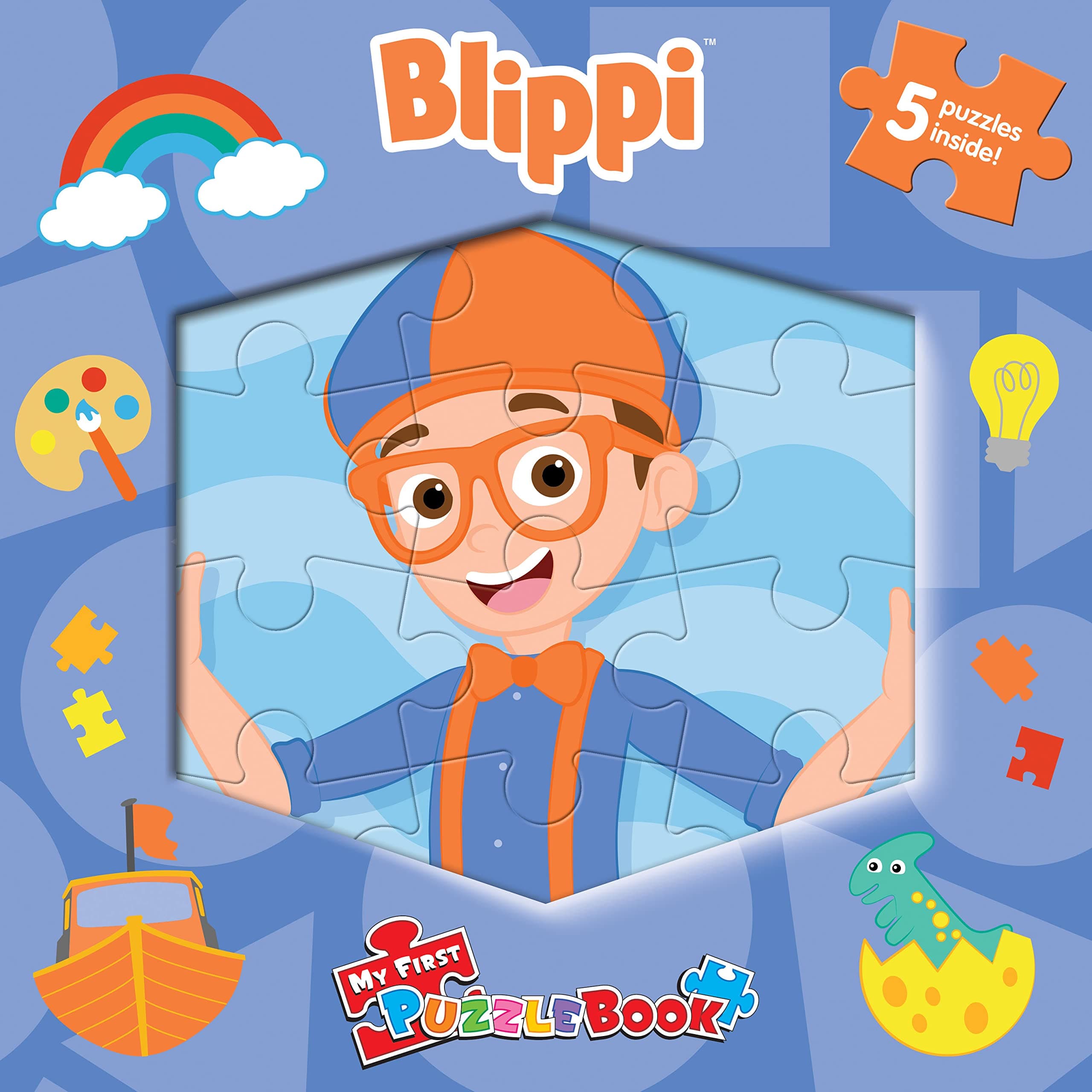 MOONBUG BLIPPI MY FIRST PUZZLE BOOK