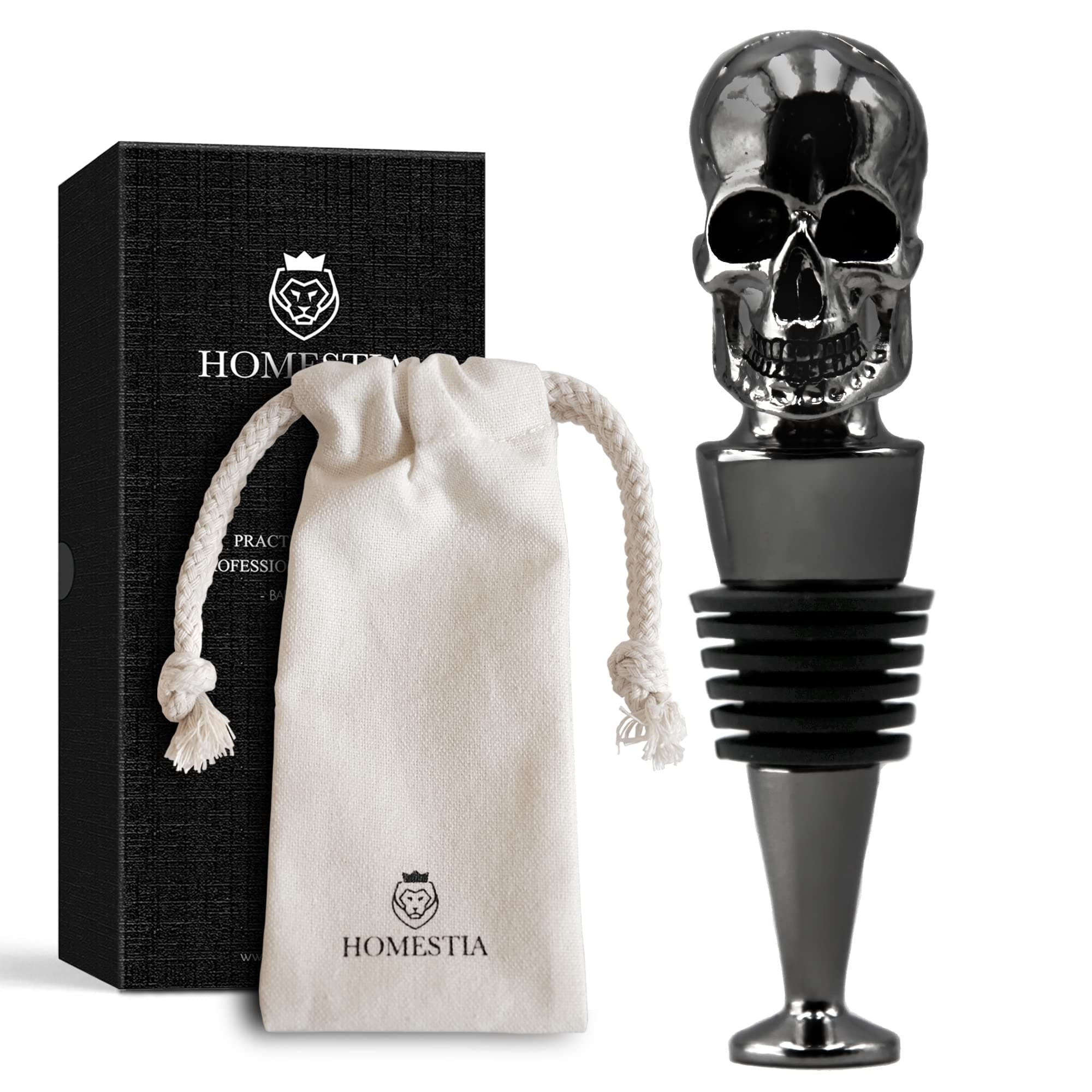 Skull Wine Stopper