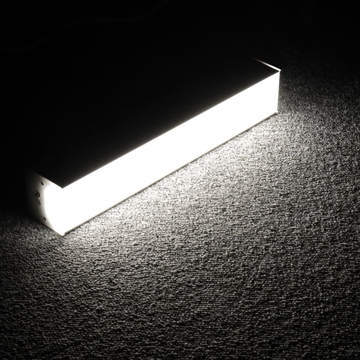 Lagute LEDGo Linkable LED System | Create Your Own DIY Custom Light Fixtures | Perfect for Office, Basement, Photo Studio, Closet, and More |, 1FT Tube 10W Daylight 5000K Cool White