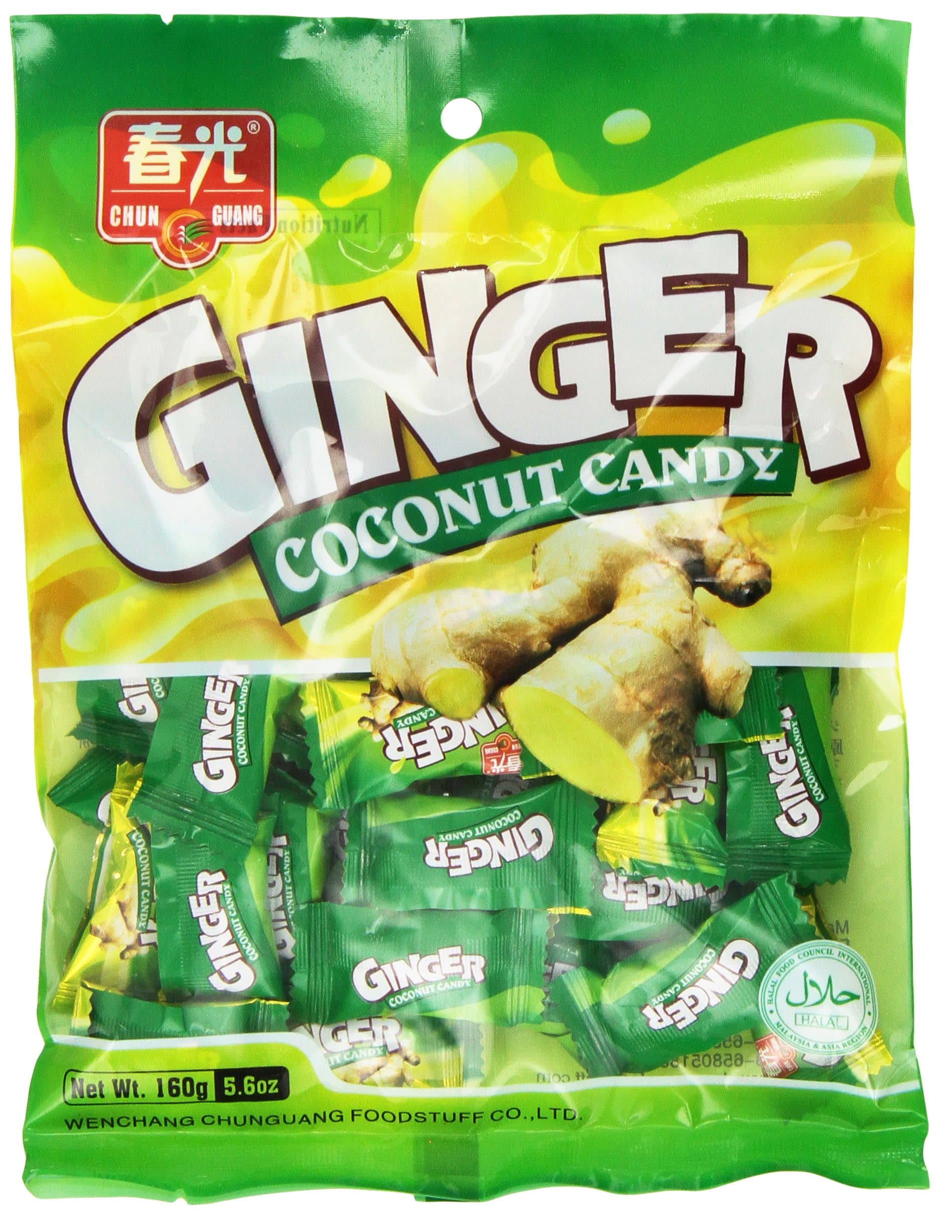 Ginger Coconut Candy, 5.6 Ounce